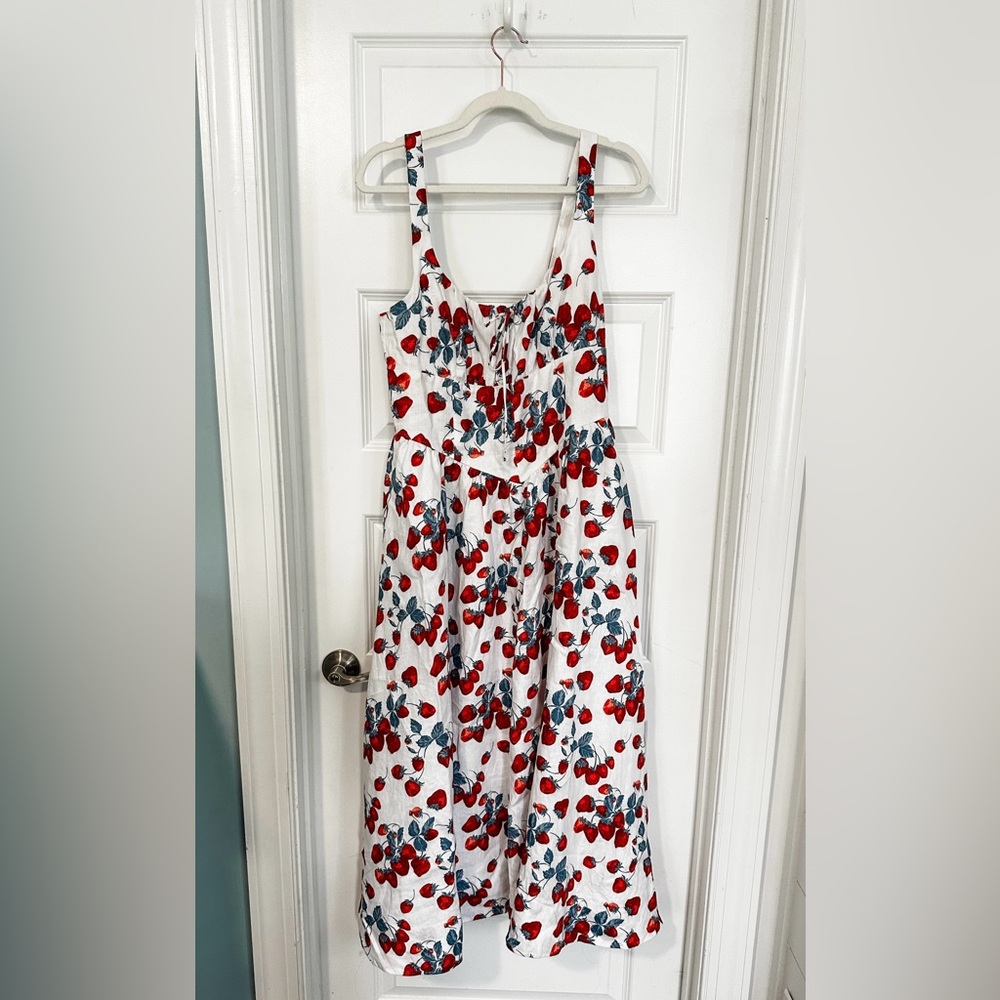 Reformation Strawberry Dress